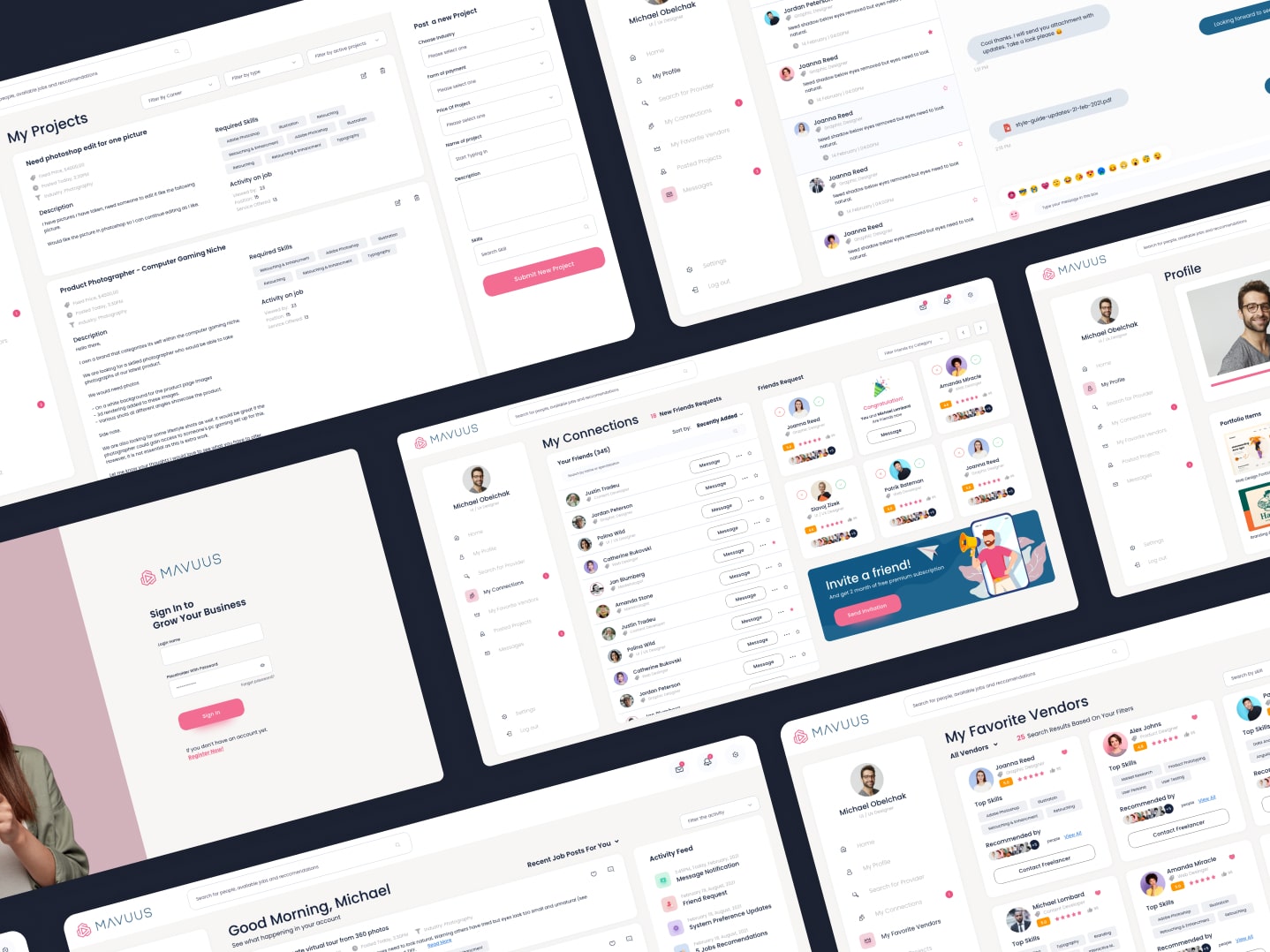 Mavuus - Freelance Platform