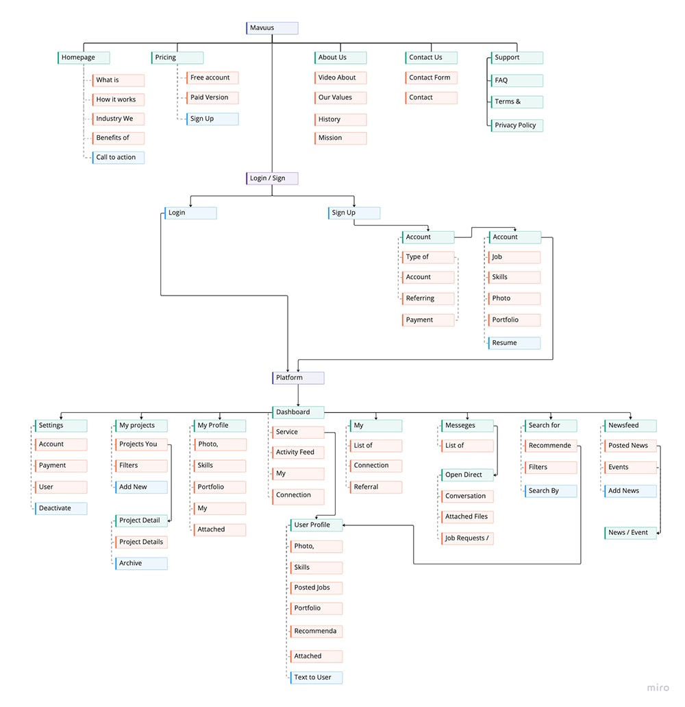 Information Architecture & User Flow
