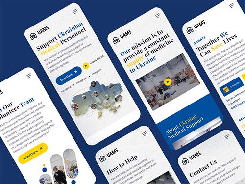 Ukraine Medical Support Website